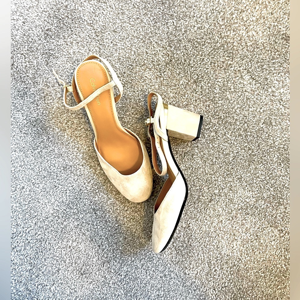 Calvin Klein Ciley ankle strap sandals